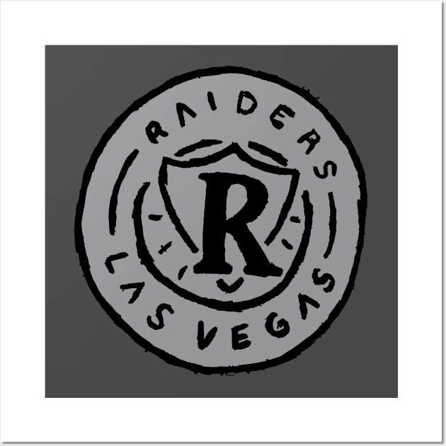 Las Vegas Raideeers 06 Wall Art by Very Simple Graph